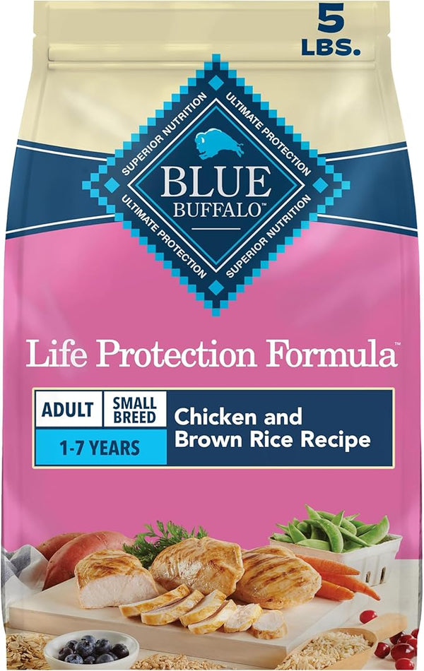Blue Buffalo Small Breed Chicken Rice Dog Food 5lb