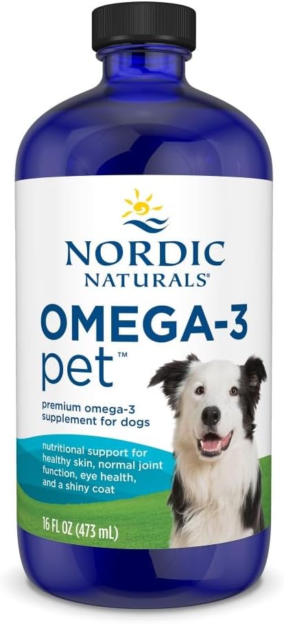 Nordic Naturals Omega-3 Fish Oil for Dogs – 16 oz