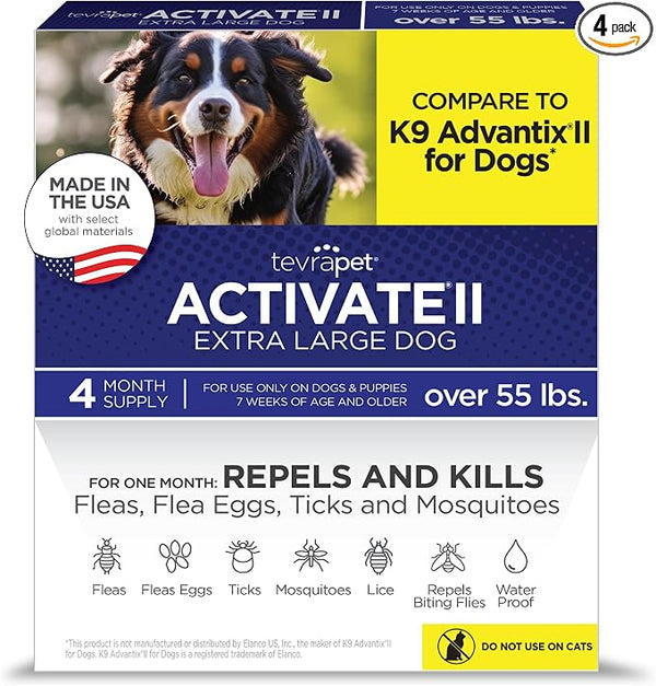 Activate II Flea & Tick Prevention for Large Dogs