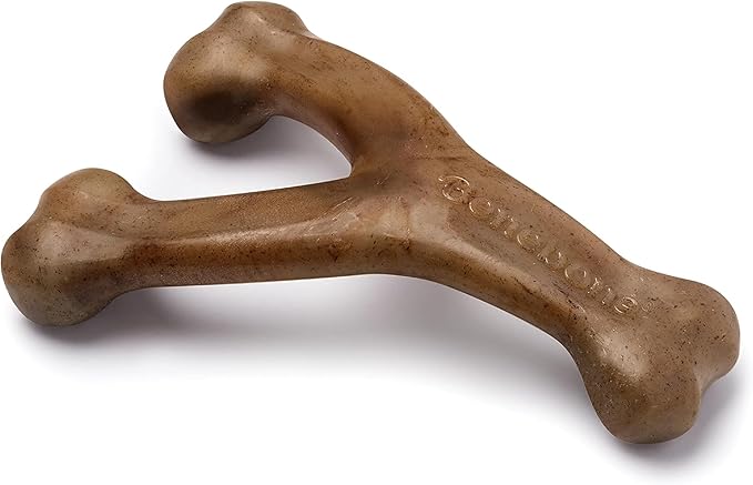 Benebone Wishbone Bacon Dog Chew, Medium Size