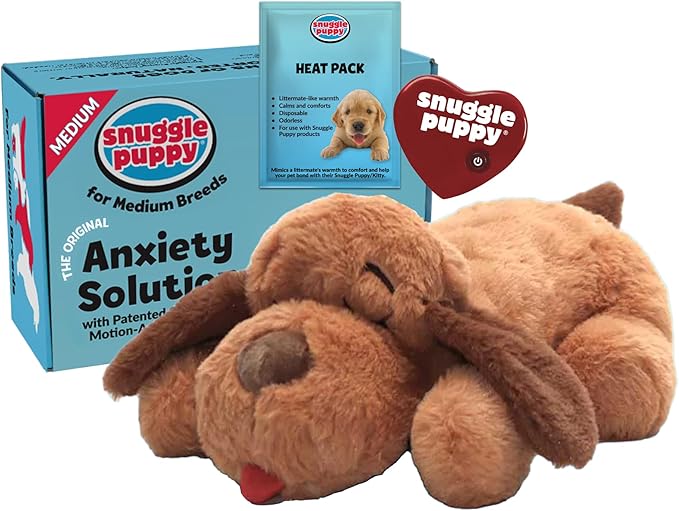 Snuggle Puppy Heartbeat Toy for Dogs