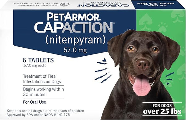 PetArmor Fast-Acting Flea Treatment for Dogs 25+ lbs