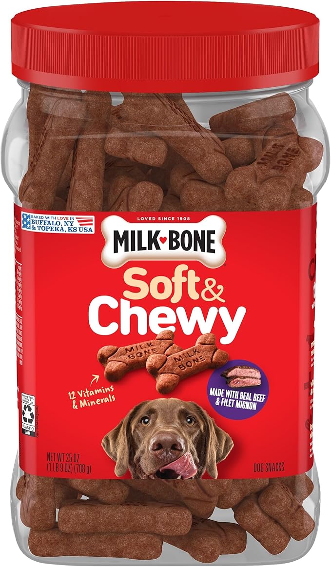 Milk-Bone Beef & Mignon Chewy Dog Treats 25oz
