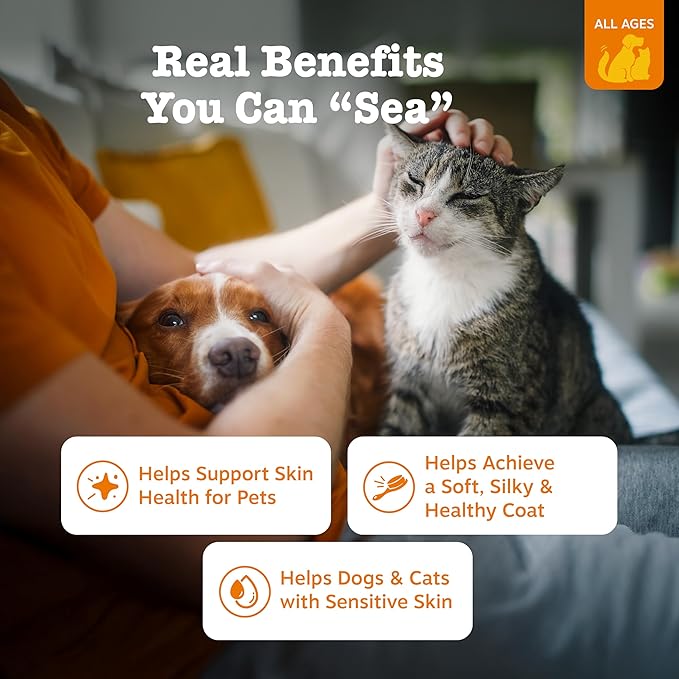 Zesty Paws Wild Alaskan Salmon Oil - 8.5oz
