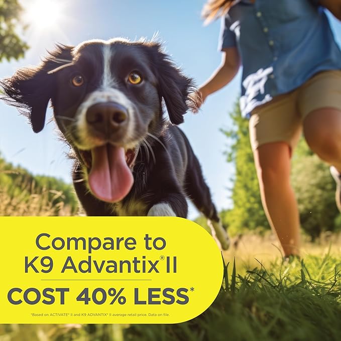 Activate II Flea & Tick Prevention for Large Dogs