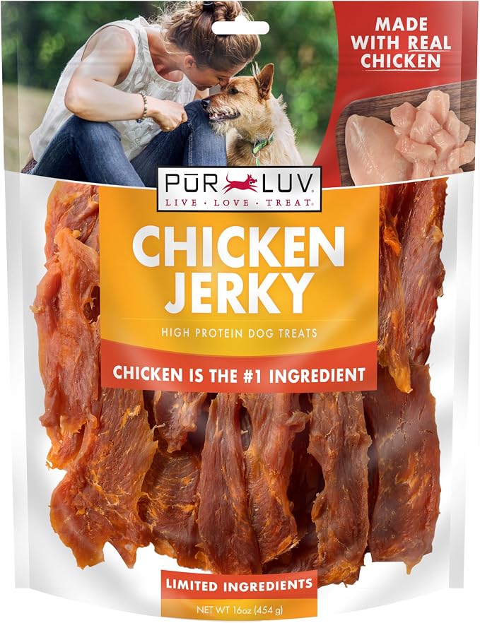 Purina Chicken Jerky Dog Treats, 16oz Pack